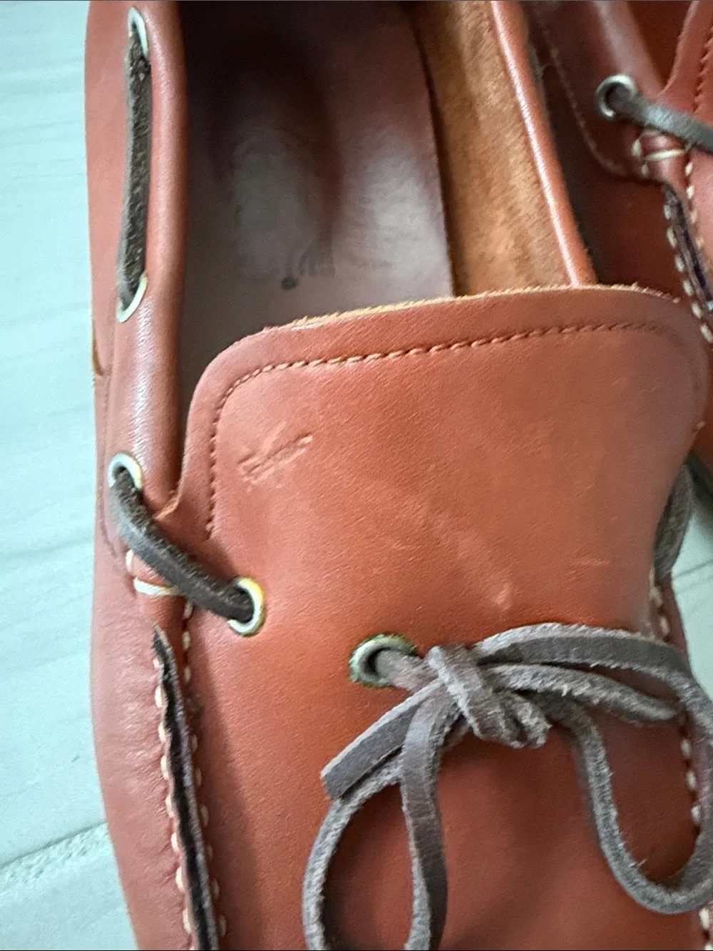 Salvatore Ferragamo Leather Boat Shoes